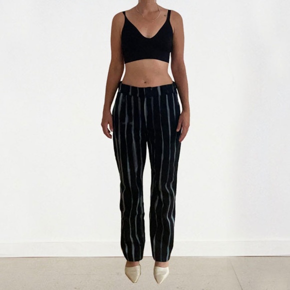 Bleached Stripe Trouser - Picture 3 of 9